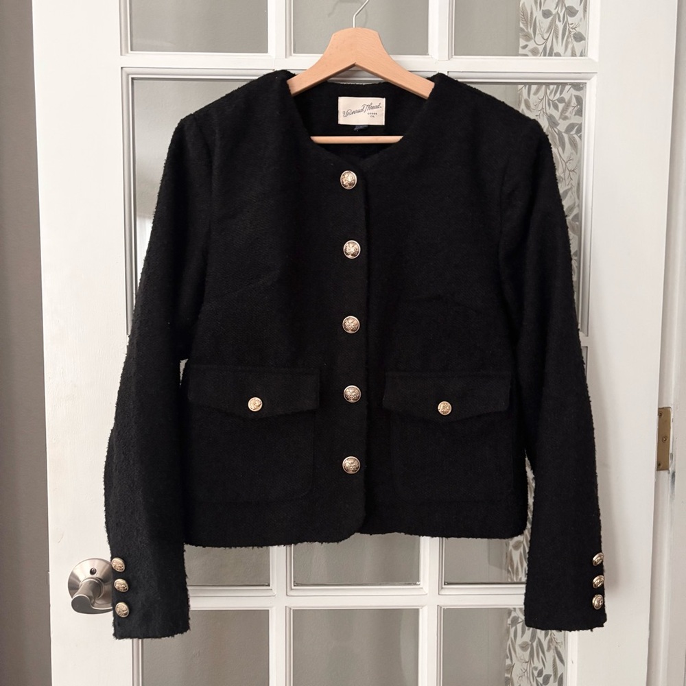 UNIVERSAL THREAD Bouclé Lady Jacket Sz M